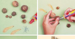 Tạo số liệu từ trái cây mùa thu