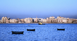 Quang cảnh Alexandria từ biển