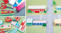 Tạo một đường phố với những chiếc hộp