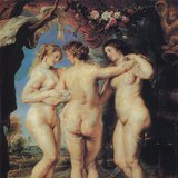 Rubens: Ba Graces (1636-1639, Baroque)