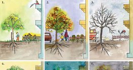 Cuộc sống của một cái cây trong thành phố.