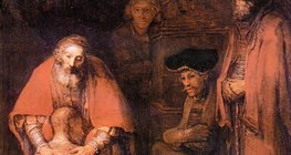 Rembrandt: Sự trở lại của Con trai hoang đàng (c.1669, Baroque)