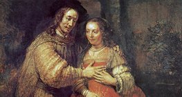 Rembrandt: Cô dâu Do Thái (khoảng năm 1666, Baroque)