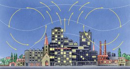 Sự lưu thông khí quyển giữa thành phố và vùng ngoại ô của nó do chênh lệch nhiệt độ