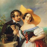 Miklós Barabás: Tán tỉnh