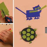 Làm động vật từ hình dạng thông thường