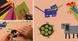 Làm động vật từ hình dạng thông thường