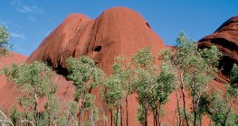 Bornhardts của Núi Olga ở Úc