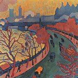 André Derain: Cầu vượt Charing (1906, Fauvism)