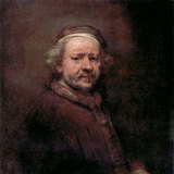 Rembrandt van Rijn: Tự họa (1669, Baroque)