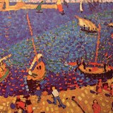 André Derain: Thuyền tại Collioure (1905, Avant-gardene)