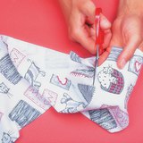 Tạo một bức tranh dệt - bước 2