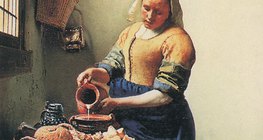 Julian Vermeer: ​​The Milkmaid (1658-1660, Baroque)
