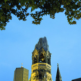 Tower of the Kaiser Wilhelm Memorial Church in Berlin