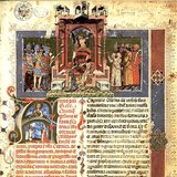 Nguồn viết: một cuốn sách cũ, viết tay và vẽ