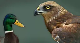 Chim sống trong môi trường nước ngọt và môi trường nước biển