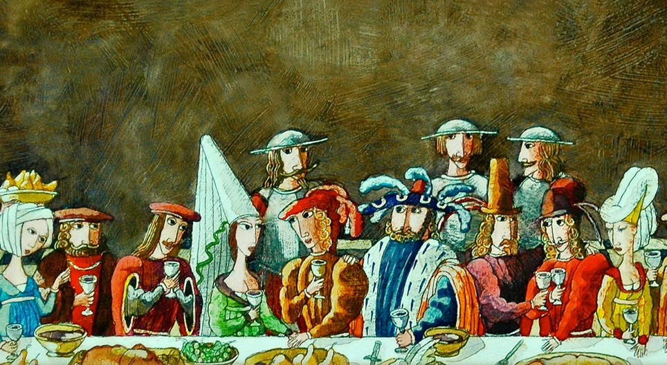 Thức ăn ở Châu Âu thời trung cổ