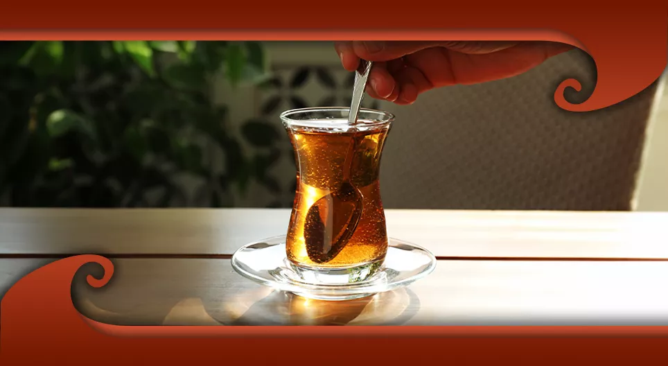 Vùng xoáy nước trong tách trà