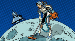 Chúng ta có thể hút bụi trên Mặt trăng không?