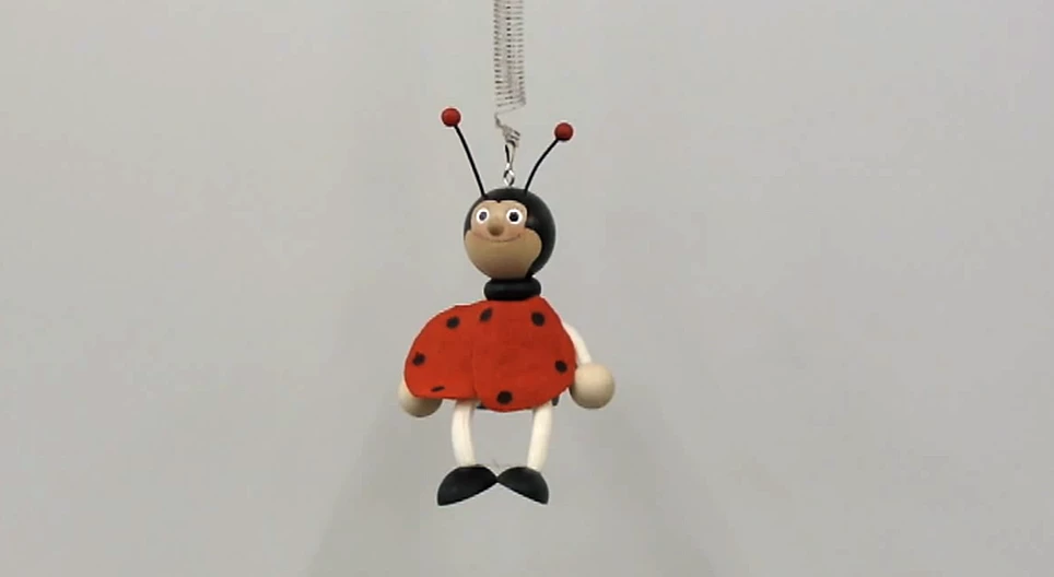 Dao động của một đồ chơi trên lò xo