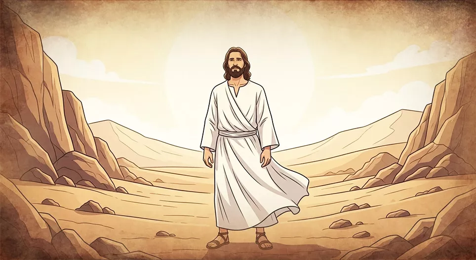 Chúa Giêsu ở trong hoang địa