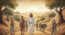 Chúa Giêsu đi tới Jerusalem