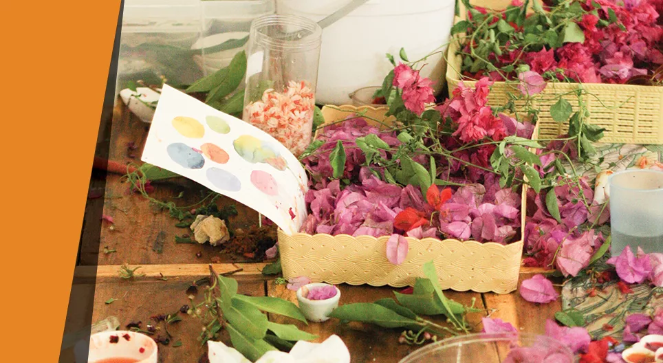 Vẽ tranh bằng cây xanh