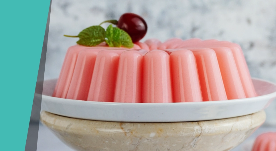 Hóa học của bánh pudding dâu tây