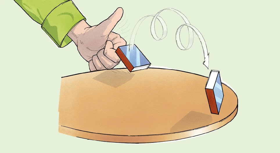 Sự hạ cánh của hộp diêm