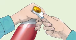 Dụng cụ mở nắp chai bằng giấy