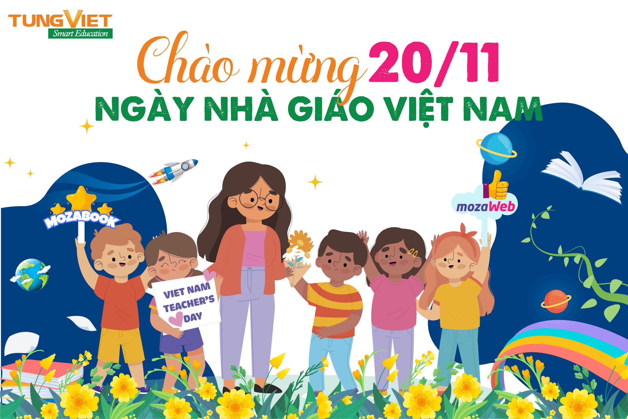 Chức mừng Ngày nhà Giáo Việt Nam nhân kỷ niệm 40 năm.