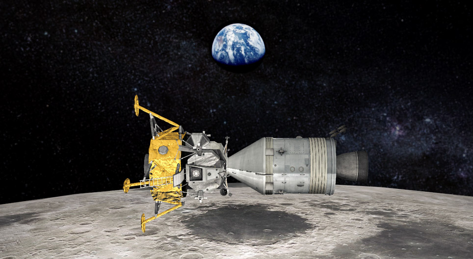 Moon landing: 20 July 1969