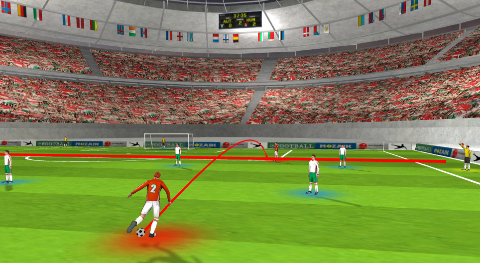 Football stadium