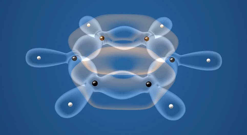 Liên kết cộng hóa trị trong phân tử benzene