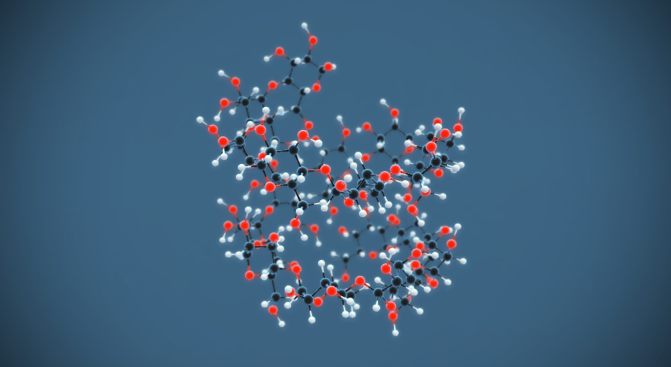 Amylose, Amyloza ((C₆H₁₀O₅)n)