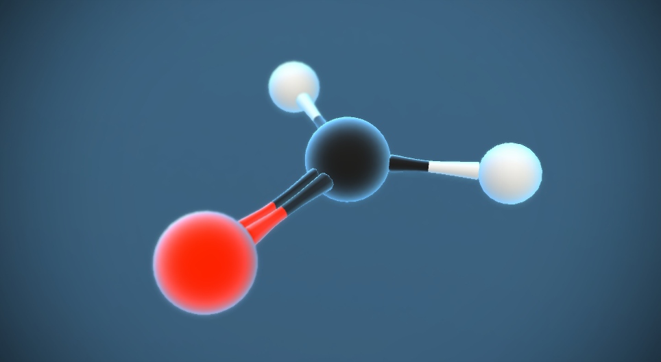 Formaldehyde (methanal) (CH₂O)
