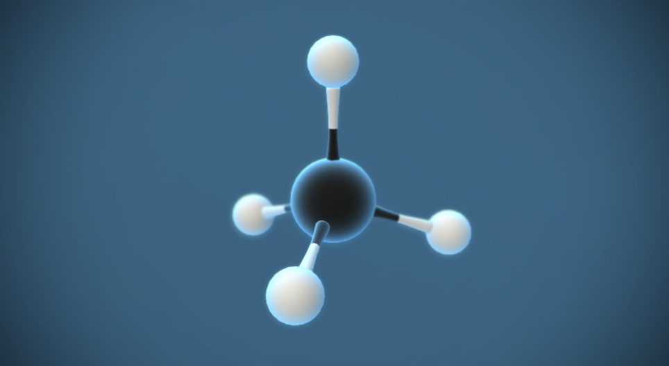 Methan (CH₄)