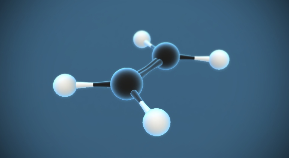 Ethene (ethylen) (C₂H₄)
