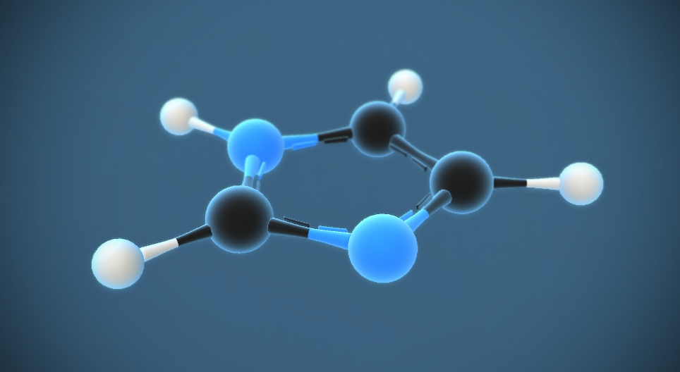 Imidazol (C₃H₄N₂)