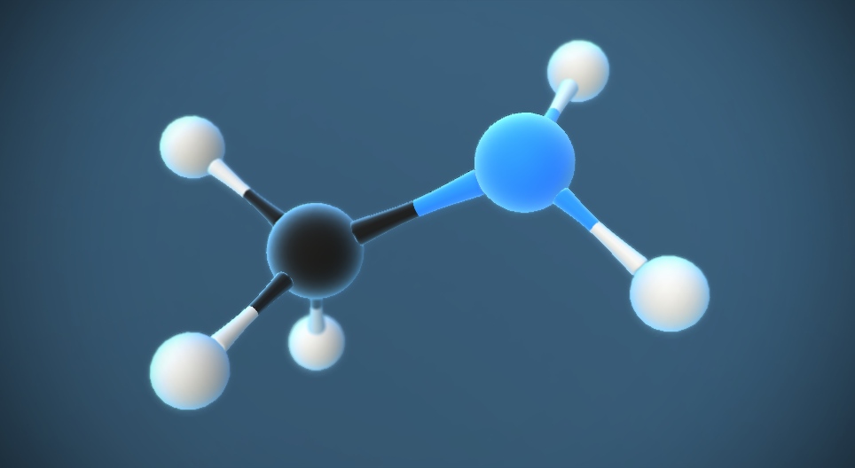 Methylamin (NH₂CH₃)
