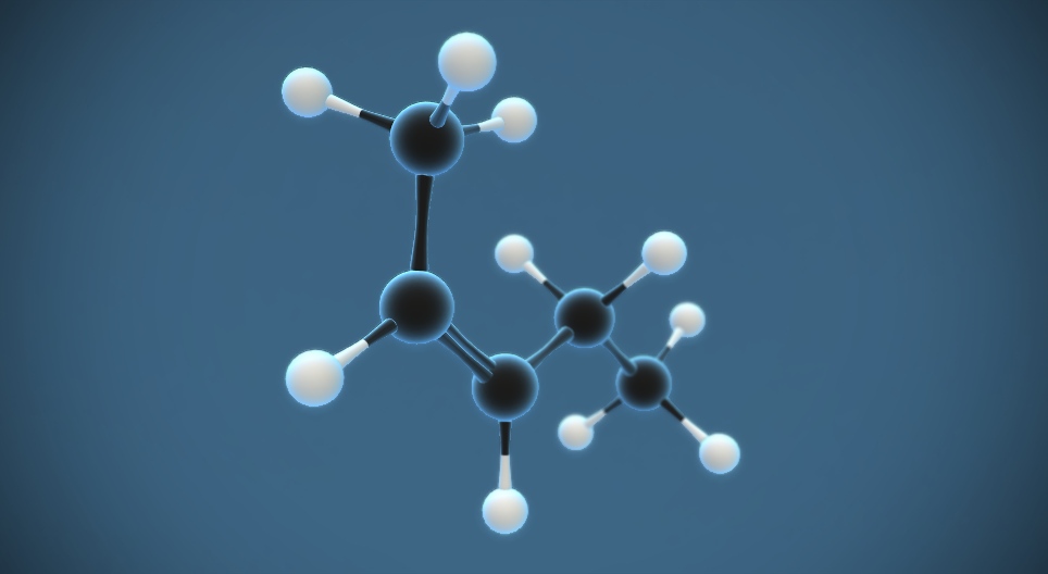 Cis-pent-2-ene (C₅H₁₀)