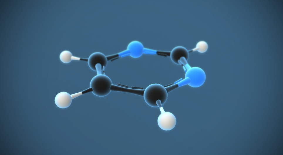Pyrimidin (C₄H₄N₂)