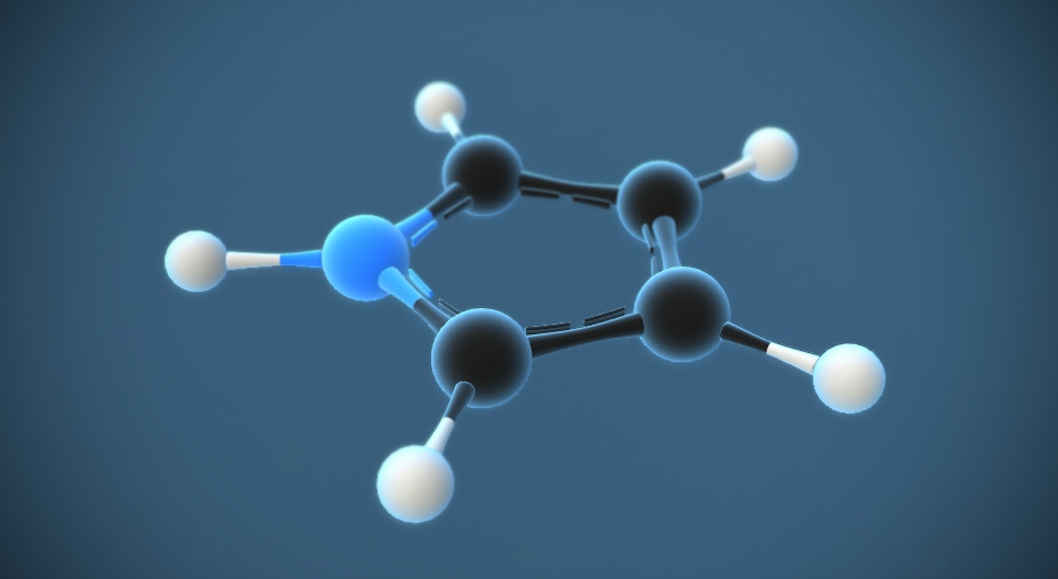 Pyrrol (C₄H₅N)