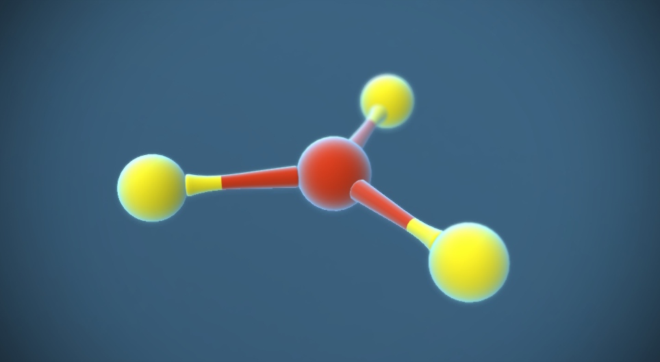 Boron trifluoride, Trifluoroborane (BF₃)