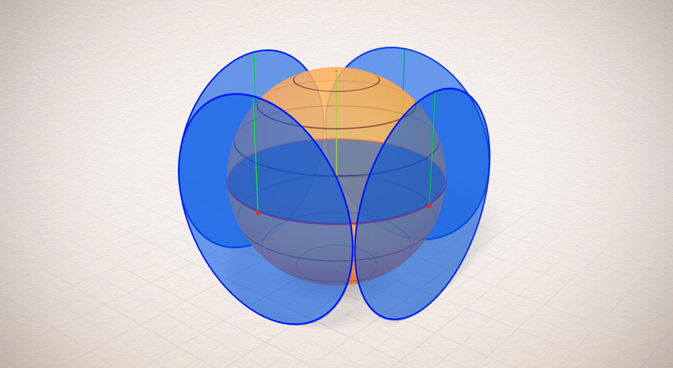 Surface area of spheres (demonstration)