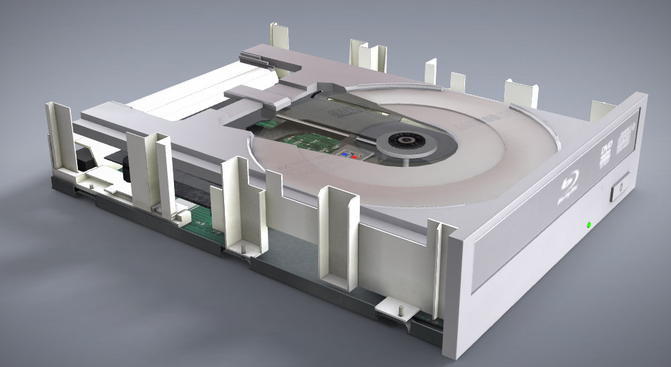 Nó hoạt động như thế nào? - Ổ đĩa quang