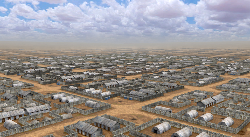 Trại tị nạn ở Châu Phi (Darfur)