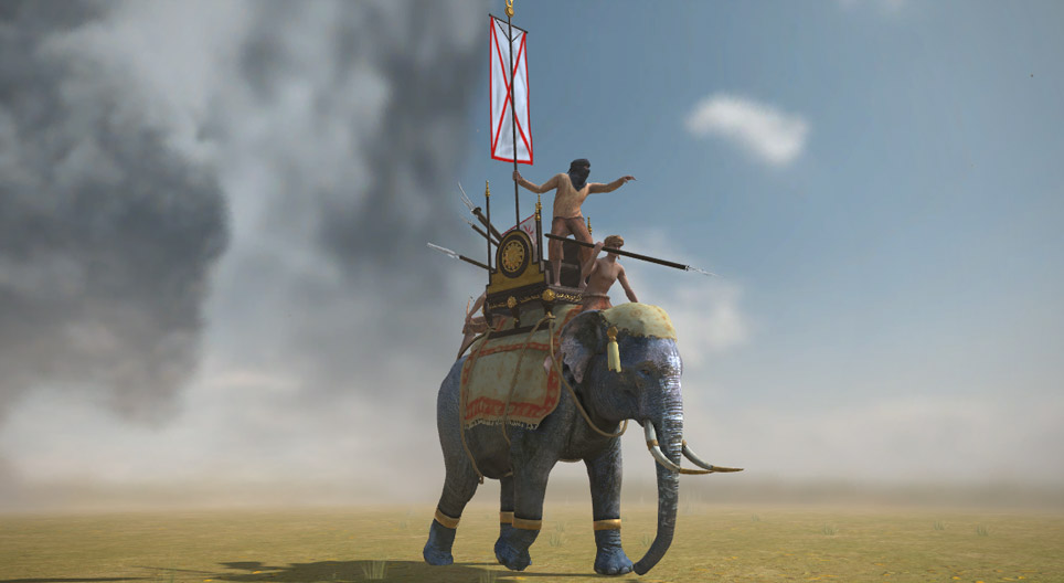Ancient Indian war elephant