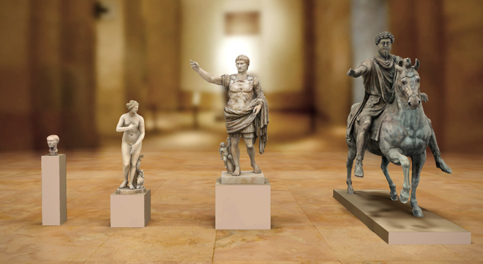 The masterpieces of Ancient Roman sculpture